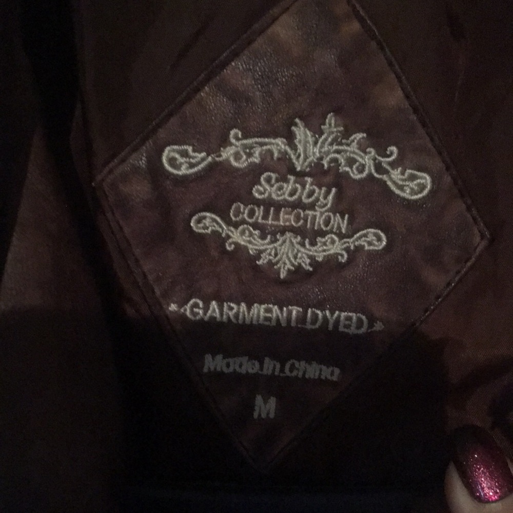 Sebby Collection Moto Jacket - Picture 3 of 6